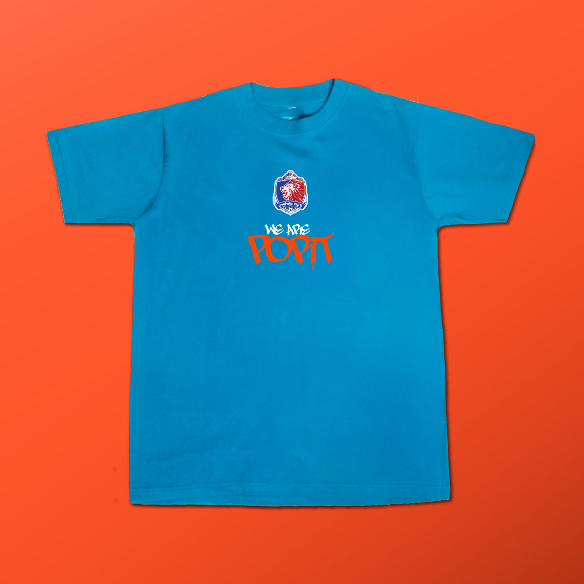 WE ARE PORT TEE - RETRO BLUE